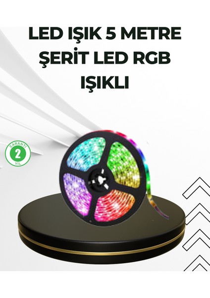 Dekoratif Kumandalı Şerit LED 5 Metre - T550G438-Z06550