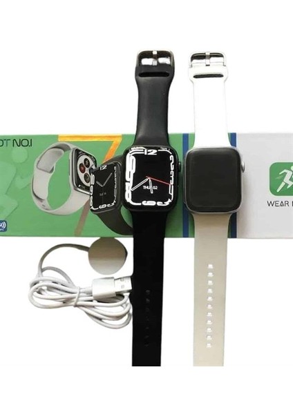 Akıllı Saat Sesli Görüşme Bluetooth Bağlantılı Kablosuz Şarj Özelliği - N400J060-M37400 fırsatları