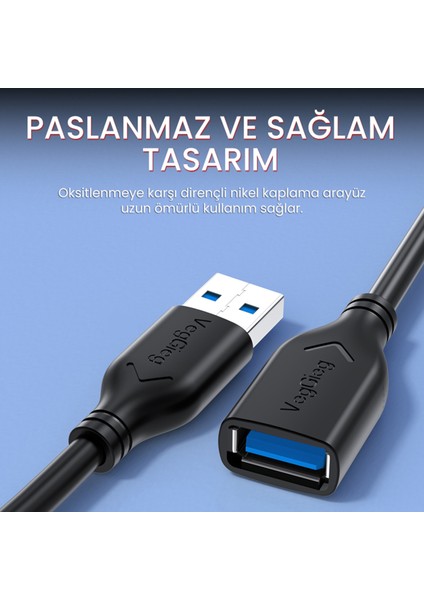 USB 3.0 Uzatma Kablosu 1.5 Metre modelleri