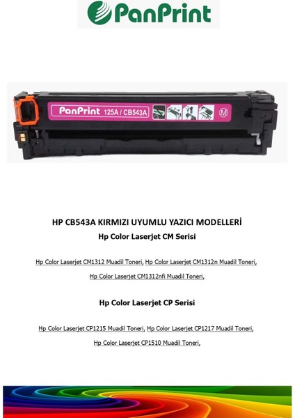 Hp Color Laserjet CP1518NI Kırmızı Muadil Toner fiyatları