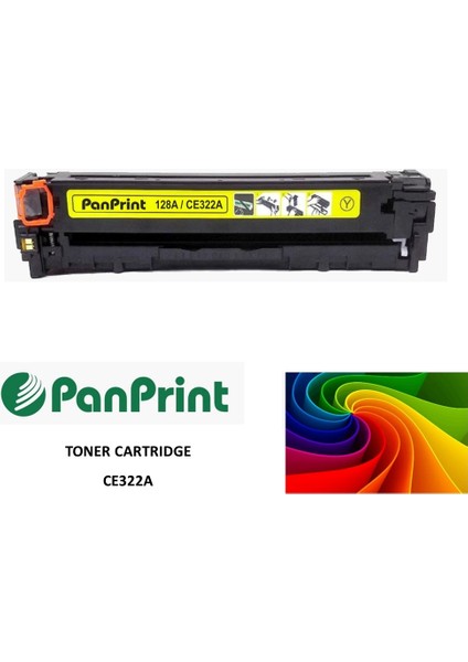 Hp Color Laserjet CP1525N Sarı Muadil Toner