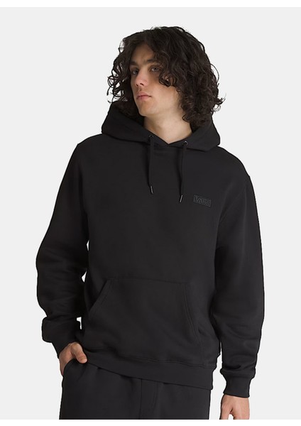 Düz Erkek Çocuk Siyah Sweatshırt VN000RDHBLK1-BY Vans Sk8 Po