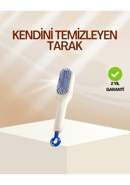 Pratik Mekanizmalı Saç Tarağı – Kendi Kendini Temizler Taşınabilir - MCT3750-2356