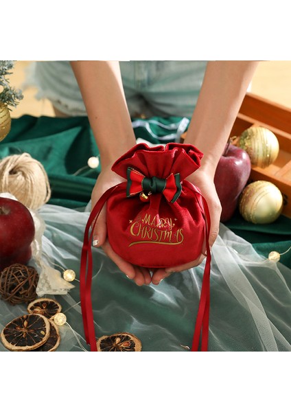 Noel Kadife Bağlantılı Elma Çanta (Yurt Dışından) fırsatları