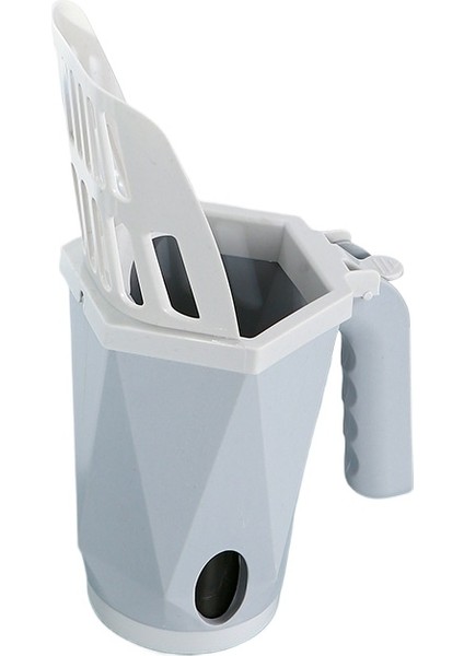 All-In-One Kedi Çöp Kürek Seti, Kedi Doku Küreği, Kedi Çöp Kutusu Altı Çıkarılabilir (Yurt Dışından)