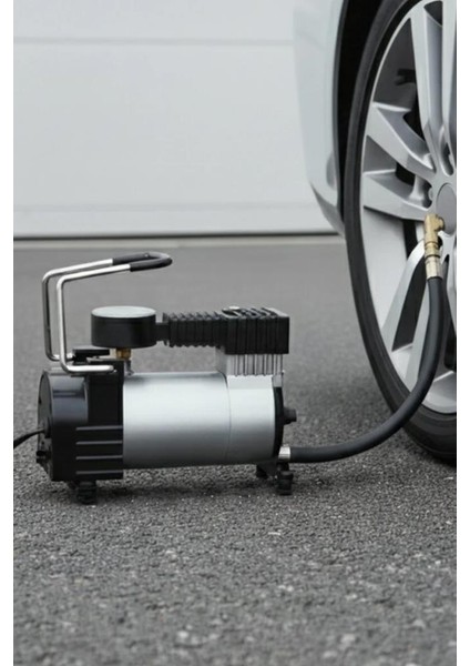 Profesyonel 150PSI Metal Oto Araç Hava Kompresörü 12V Oto Lastik Pompası Araba Bisiklet Motorsiklet indirimleri
