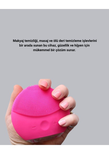 Çok Işlevli Şarjlı Yüz Temizleme ve Masaj Aleti – Derinlemesine Temizlik Cil - MCT9406-3468 indirimleri