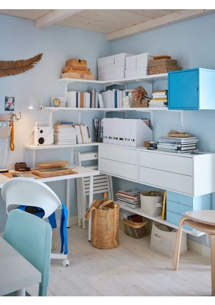 Bergshult/tomthult Duvar Rafı Beyaz 80 x 20 cm fırsatları