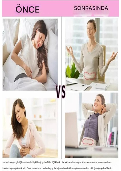 Regl Ağrısı Yakı Sıcak Yapışkanlı Isınmatik Ped Regl Ağrı Bandı 8 Adet indirimleri