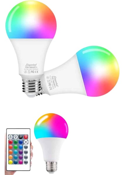 Ayarlanabilir Parlaklık Rgb LED Ampul Beyaz Lamba ve Renkli Ampul - T518G746-Z68518 fiyatları