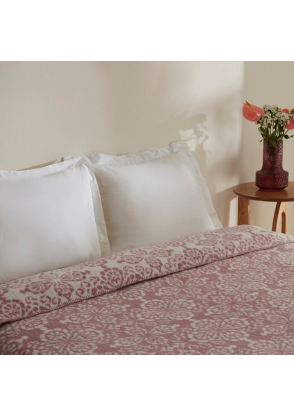 Elvira Tek Kişilik Akrilik Battaniye Mürdüm fırsatları