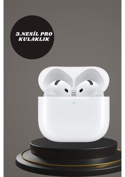 7 Kordonlu Akıllı Saat ve 3.nesil Kulaklık Dokunmatik Ekran Sesli Görüşme Yapa - M025B594-N97 fırsatları