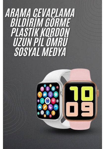 Yeni Model Akıllı Saat Dokunmatik Ekran Unisex Amoled Ekran 44 mm - M040R860-K68040