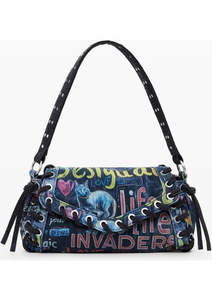 Çok Renkli Kadın Omuz Çantası 25WAXD229019