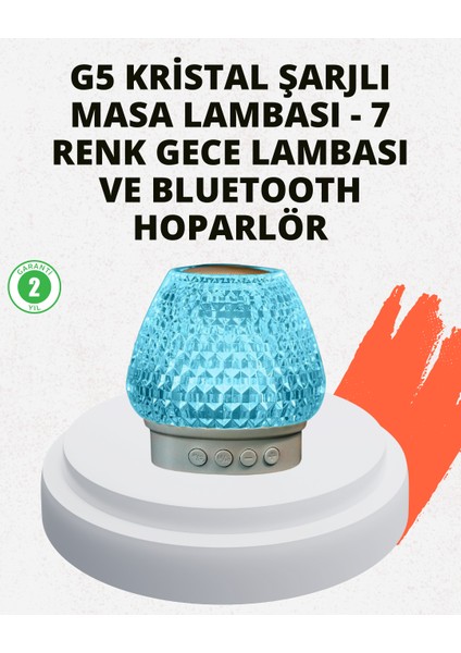 15 Metre Çekim Mesafeli Şarjlı Işıklı Hoparlör - T112G058-Z07112