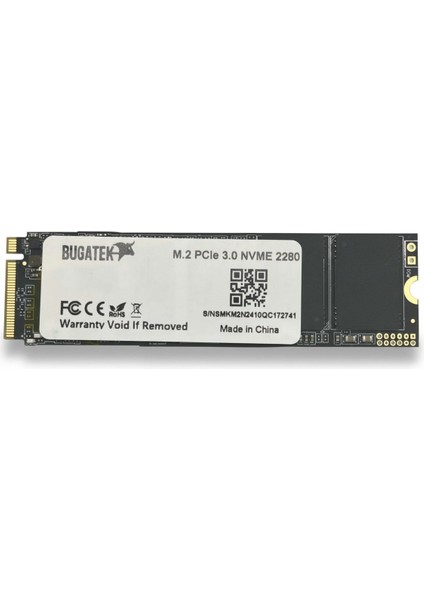 Bgnvme 512GB 3200-1800 Mb/s Pcıe 3.0 Nvme M.2