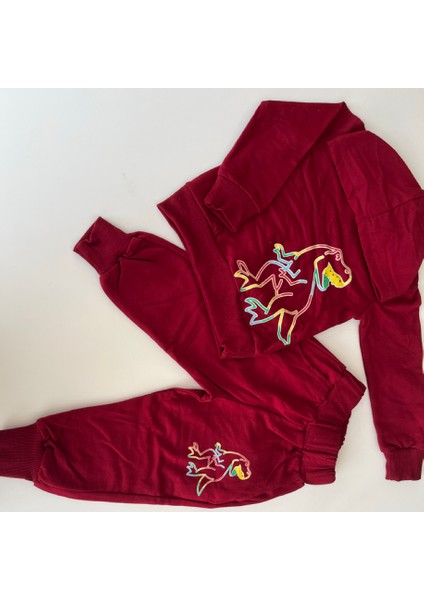 BeU Kids ATA30662.0 Erkek Çocuk 2 Iplik Şardonlu Bordo Eşofman Takımı fiyatları