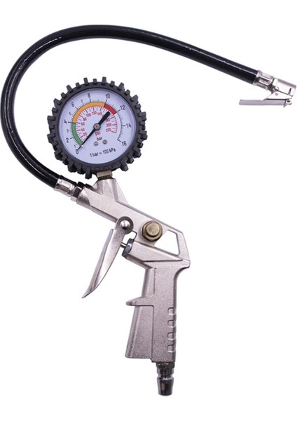 Araç Motosiklet Suv Şişirme Pompaları Için Lastik Basınç Göstergesi Lastik Onarım Araçları Hava Kompresörü Için Basınç Türü (Yurt Dışından)