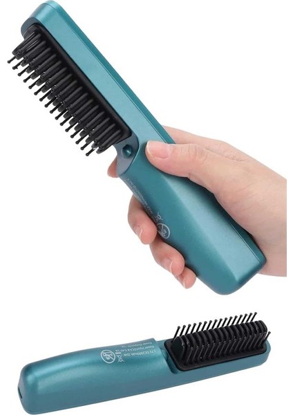 Sıkı Dişli Fön Tarak Iyon Özelliği Saç Düzleştirici Tarak - M072B715-N08072