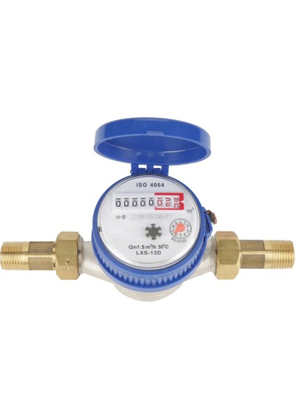 15MM 1/2 Inç Soğuk Su Ölçer Bağlantılarla 15MM Soğuk Su Ölçer Ev Suyun Ölçer Soğuk Su Ölçer (Yurt Dışından)