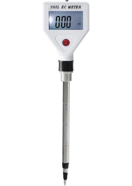 Ec Dedektörü Toprak Analizörü -Iletkenlik Testi Saksı Ekimi Ec Metre Çiçekler ve Bitki Tarım Dedektörü -Beyaz (Yurt Dışından)