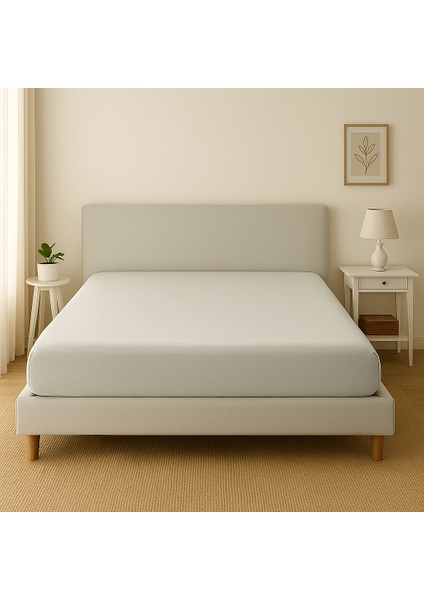 Penye %100 Pamuklu Lastikli Çarşaf | Tek/çift Kişilik Lastikli Çarşaf | Fitted Jersey