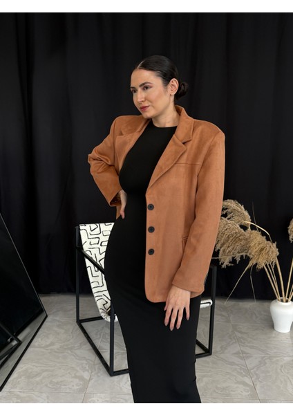Taba Süet Blazer Ceket fiyatları