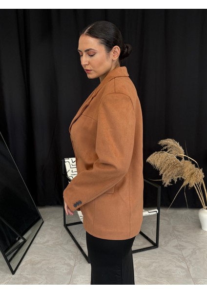 Taba Süet Blazer Ceket fırsatları