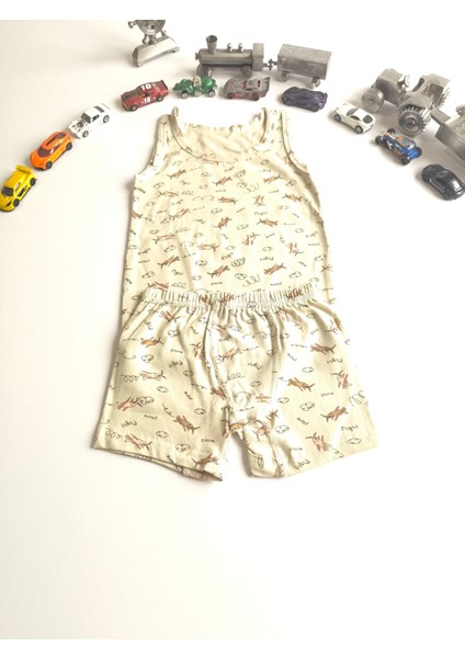 Erkek Çocuk Pamuklu Iç Çamaşırı 3'lü Takım Boxerlı