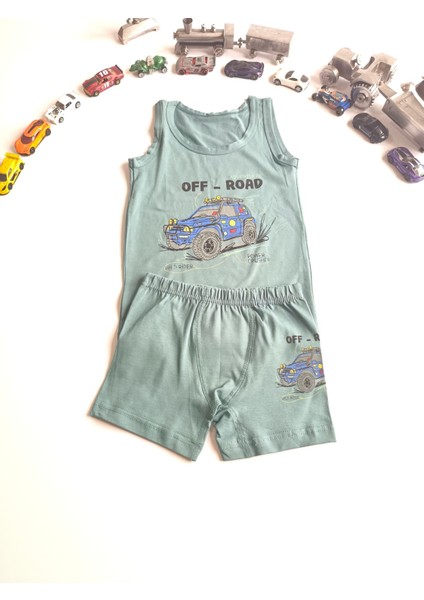 Erkek Çocuk Pamuklu Iç Çamaşırı 3'lü Takım Boxerlı