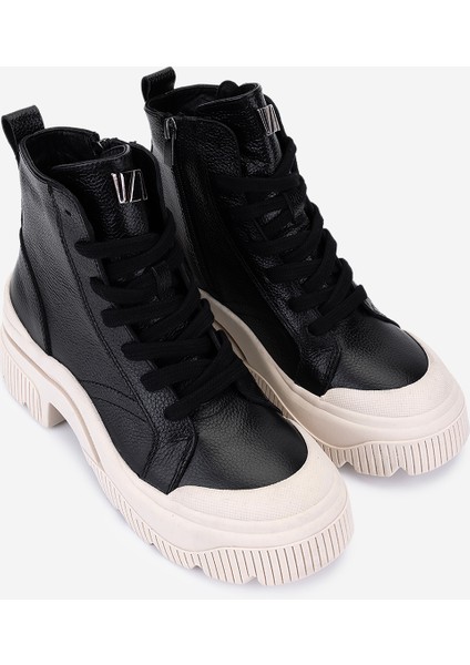 Kadın Hakiki Deri Siyah Floter Casual Bot 154 5989 Bn Bot SK25-26 Sıyah Fltr fiyatları