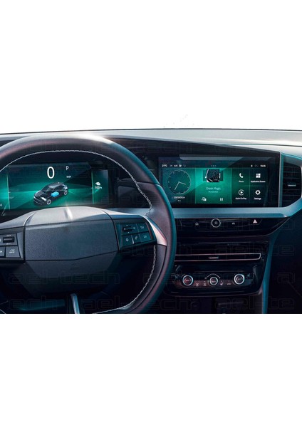 Opel Mokka 2025 Uyumlu Dijital Gösterge ve 10 Inç Navigasyon 9h Nano Ekran Koruyucu 2'li Set fiyatları