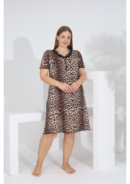 Angelique Bambu Kısa Kol Kadın Elbise 22520