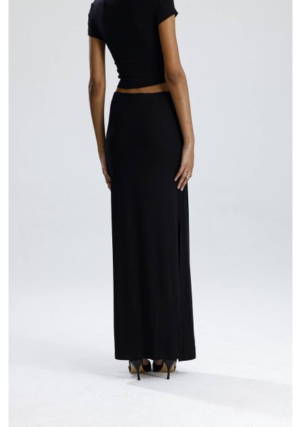 Dokuma Yırtmaçlı Etek fırsatları