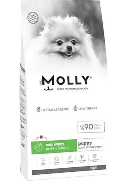 Kuzu Etli 8 kg Küçük Irk Yavru Köpek Maması