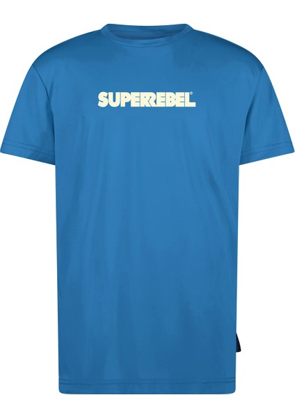 Düz Mavi Erkek Çocuk T-Shirt R501-6403-COLINS Jersey Shirt Short fiyatları