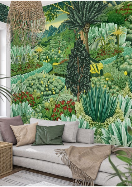 Minimalist Temalı Duvar Kağıdı -Isı ve Ses Yalıtımı Yırtılmaz