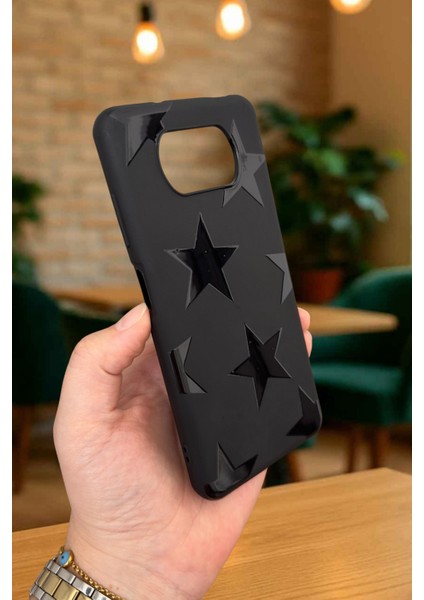 Poco X3 ve X3 Pro - Star Silikon Darbe Emici Klasik Korumalı Rubber Kılıf modelleri