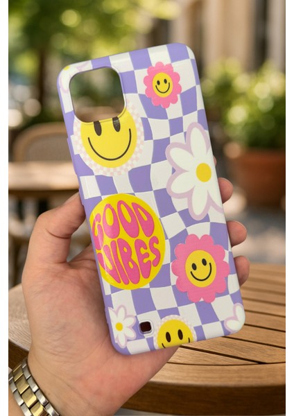 Realme C11 -Good Vibes Silikon Darbe Emici Klasik Korumalı Rubber Kılıf