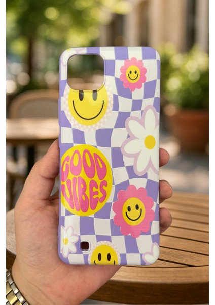 Realme C11 -Good Vibes Silikon Darbe Emici Klasik Korumalı Rubber Kılıf fiyatları