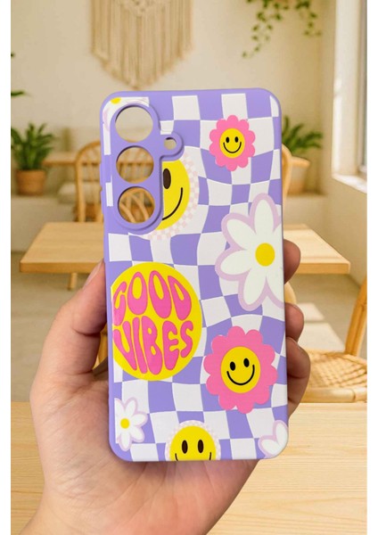 Samsung Galaxy M34 - Good Vibes Silikon Darbe Emici Klasik Korumalı Rubber Kılıf fiyatları