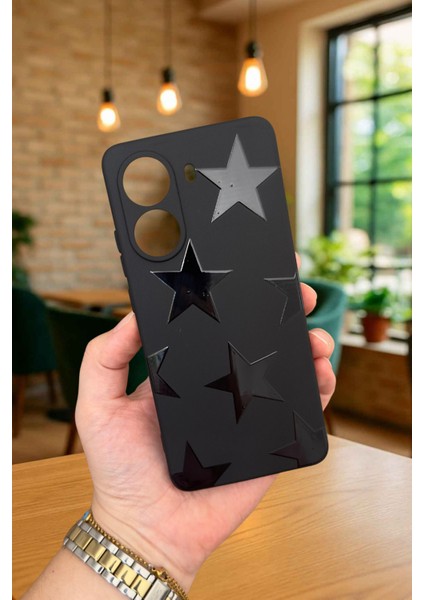 Xiaomi Poco X7 Pro - Star Silikon Darbe Emici Klasik Korumalı Rubber Kılıf
