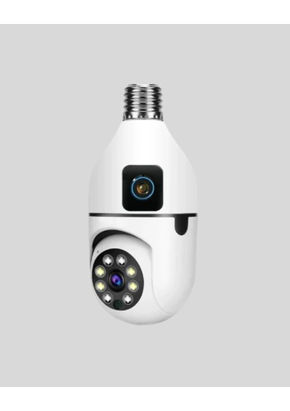 1080P Wifi Ampul Kamera Uzaktan Erişimli Hareket Sensörlü Gece Görüşlü - M084K549-R09084 indirimleri