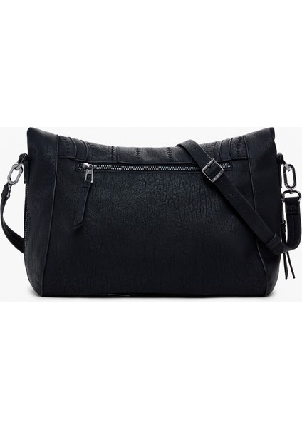 Siyah Kadın Omuz Çantası 25WAXPAA2000