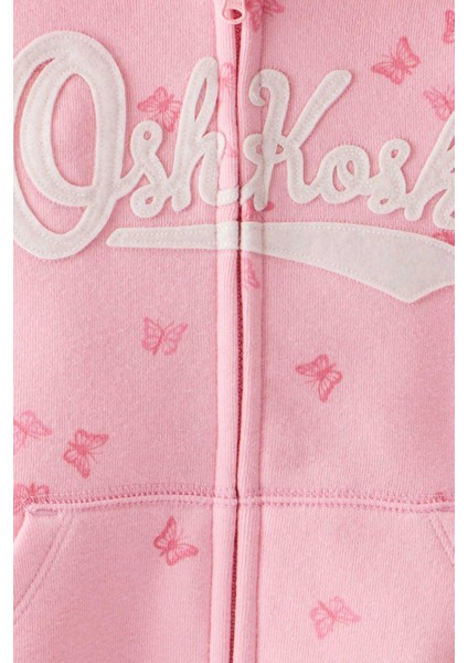 Kız Çocuk Pembe Sweatshirt