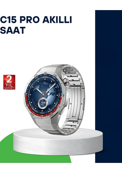 Nabız Ölçerli Suya Dayanıklı Akıllı Saat - M970R665-K86970