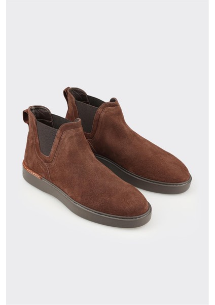 Kahve Deri Erkek Günlük Bot fiyatları