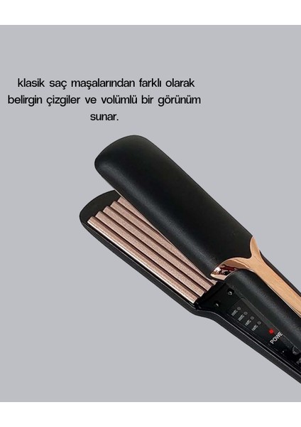 Tost Model Saç Şekillendirici Dempower DP-134 360° Döner Kablolu - M671R280-K37671 fırsatları