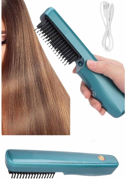 Sıkı Dişli Fön Tarak Iyon Özelliği Saç Düzleştirici Tarak - M939B341-N53939 modelleri