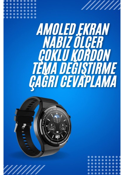 2025 Model Yeni Nesil Gps Uyumlu Uyku Takibi ve Sağlık Takibi Spor Modları - M155B057-N38155